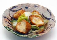 仙台麸と白菜のさっと煮