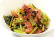 仙台麸と青菜の炒め物